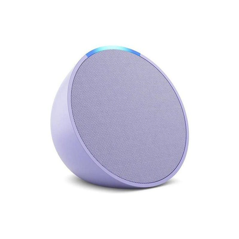 Amazon Echo Pop, Bluetooth, Alexa, Лилава ECHO-POP-LILA (B09ZX7MS5B)